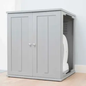 Refined Self Cleaning Litter Box - Smoke Shaker